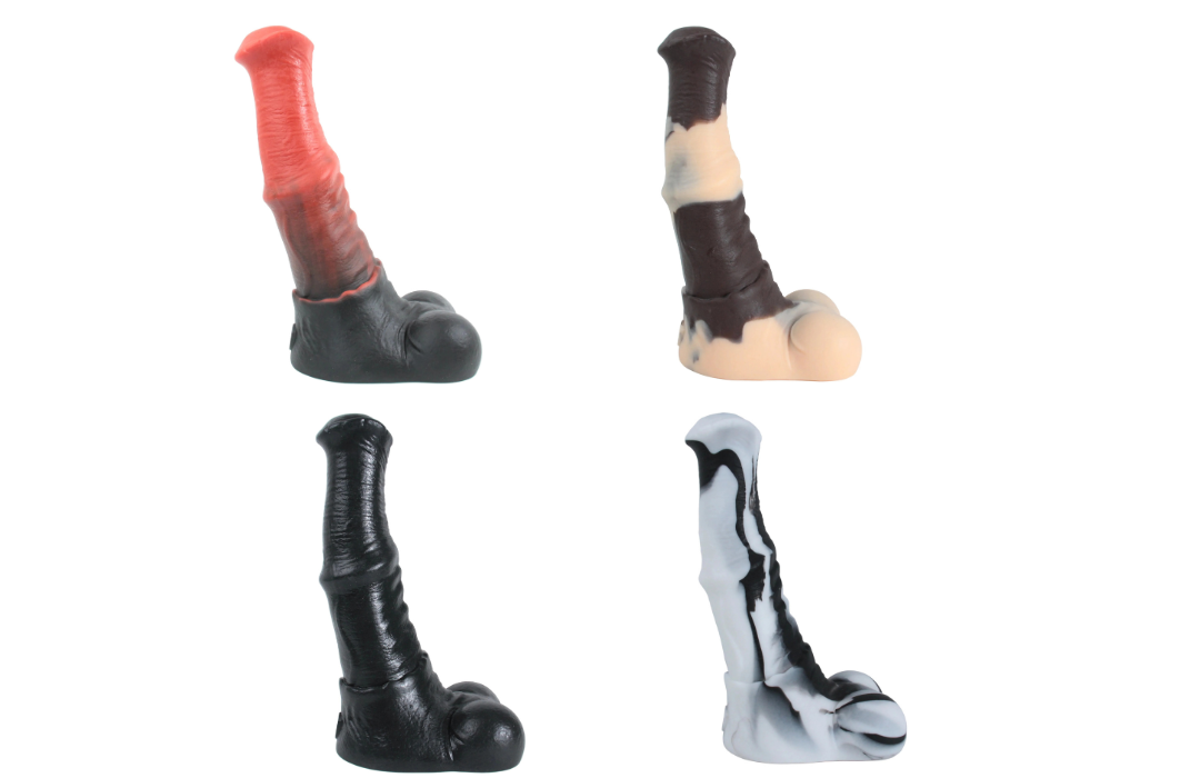 COMANCHE WAR HORSE 2.0 Platinum Silicone Dildo