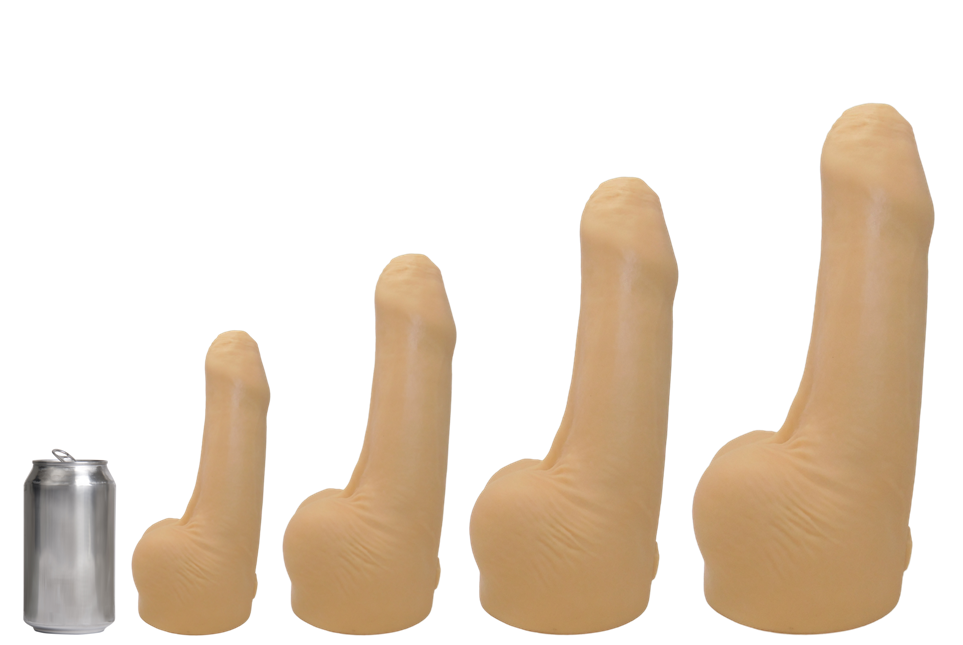 TIMOTHY Platinum Silicone Dildo - CLEARANCE