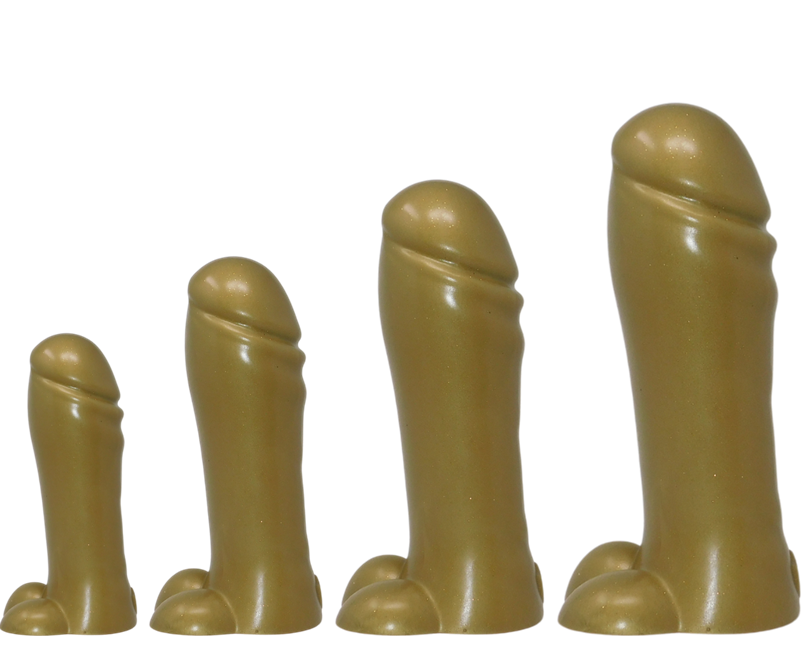 ANGRY PRICK Platinum Silicone Dildo