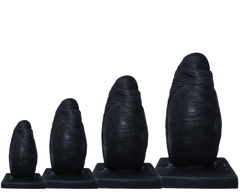 CHUNKSTA Platinum Silicone Stretcher Dildo