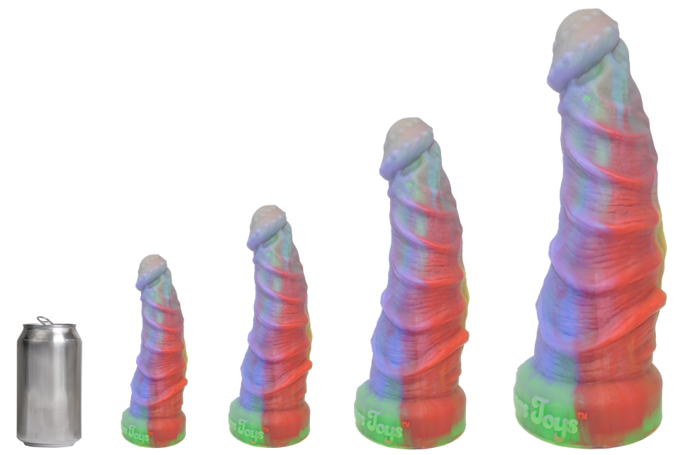 BEASTLI (Nebula) Platinum Silicone Dildo