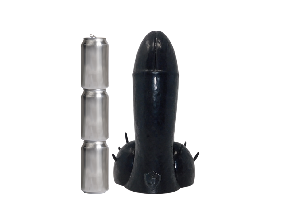 CARTOON WILLY Platinum Silicone Dildo