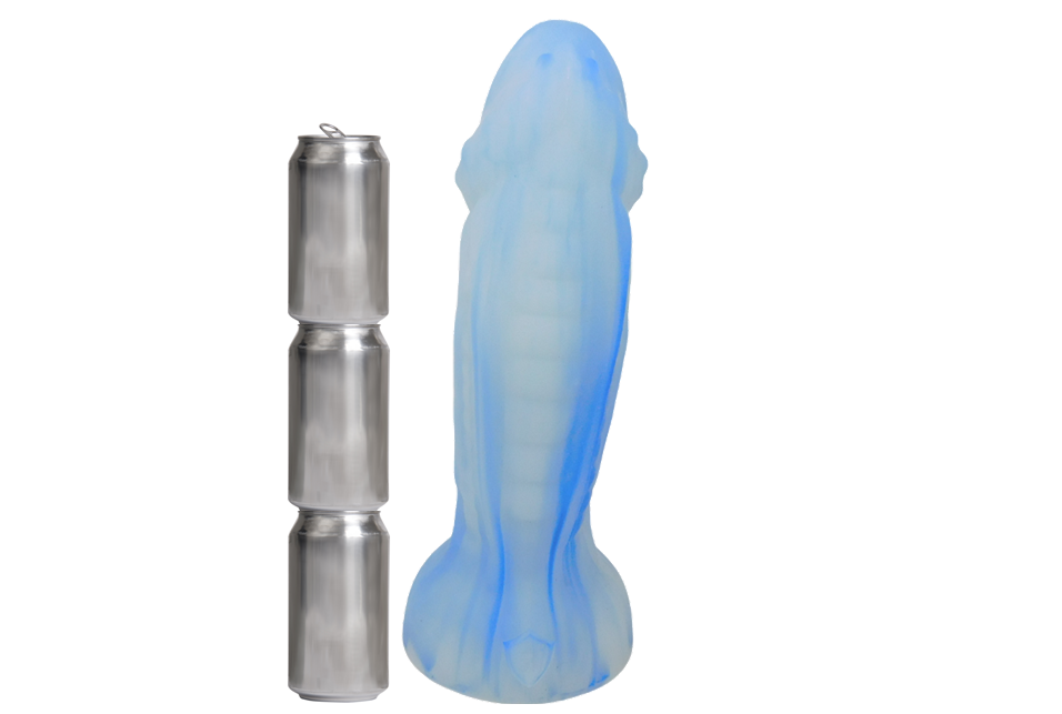 SPOCK'S COCK Platinum Silicone Dildo