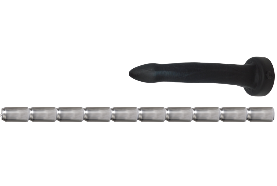 HENRY Depth Training Platinum Silicone Dildo