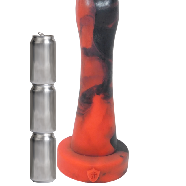 GOOSE NECK - Platinum Silicone Dildo