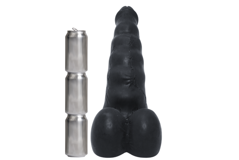 MONSTER Platinum Silicone Dildo