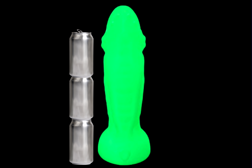 SPOCK'S COCK Platinum Silicone Dildo