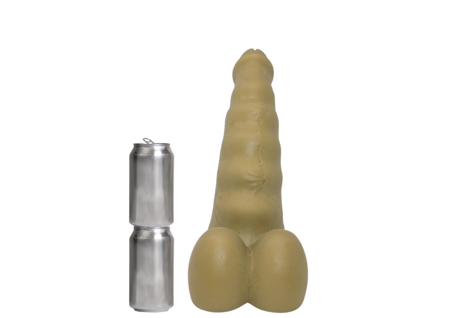MONSTER Platinum Silicone Dildo