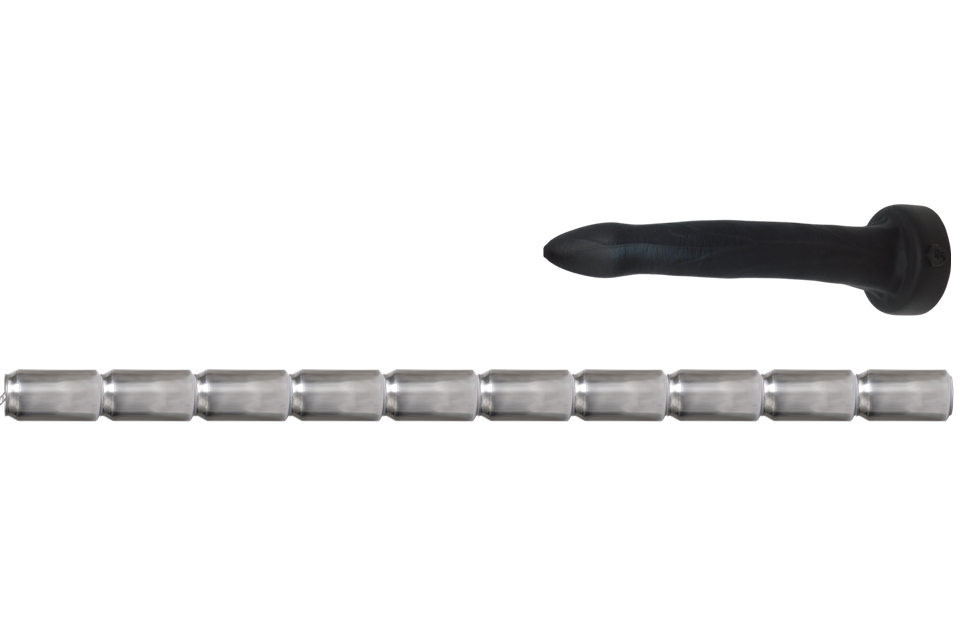 HENRY Depth Training Platinum Silicone Dildo