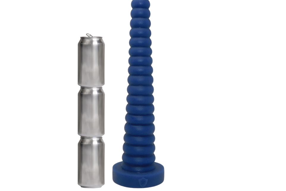 ELYSIUM Platinum Silicone Depth Trainer Red and Blue