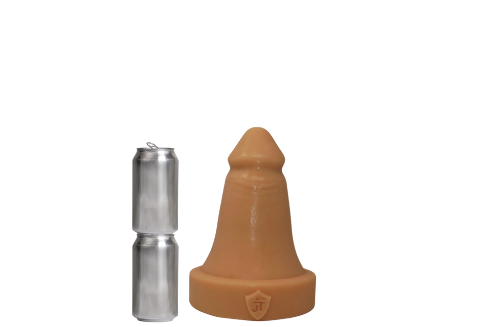 BOB'S BUILDER Platinum Silicone Dildo