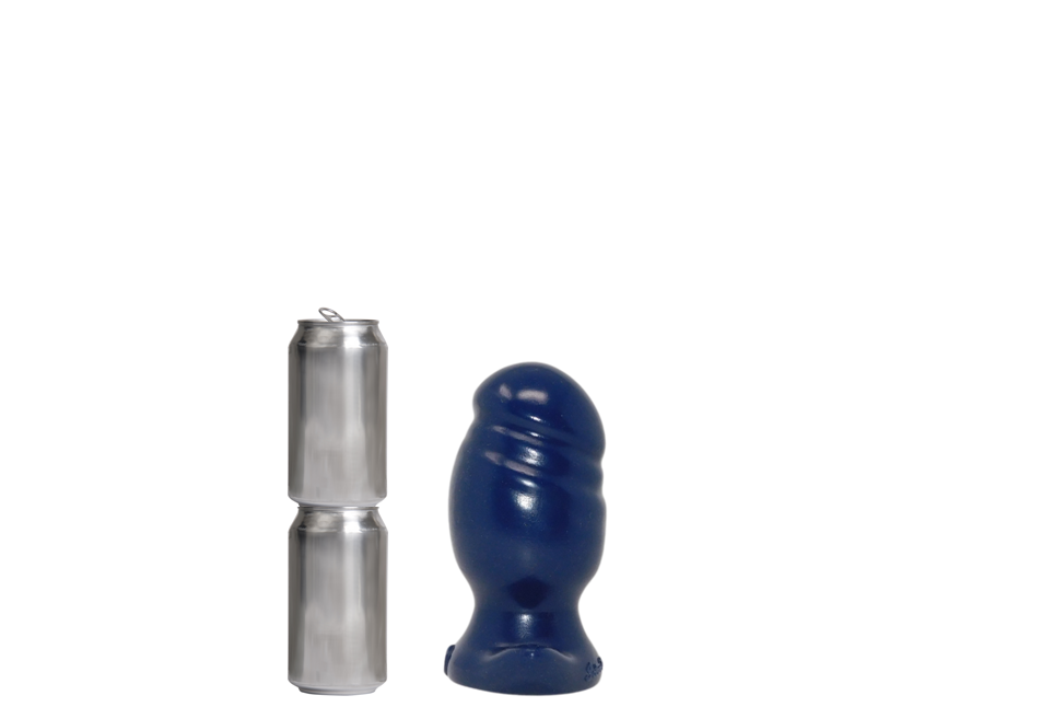 MAX Platinum Silicone Butt Plug BLUE
