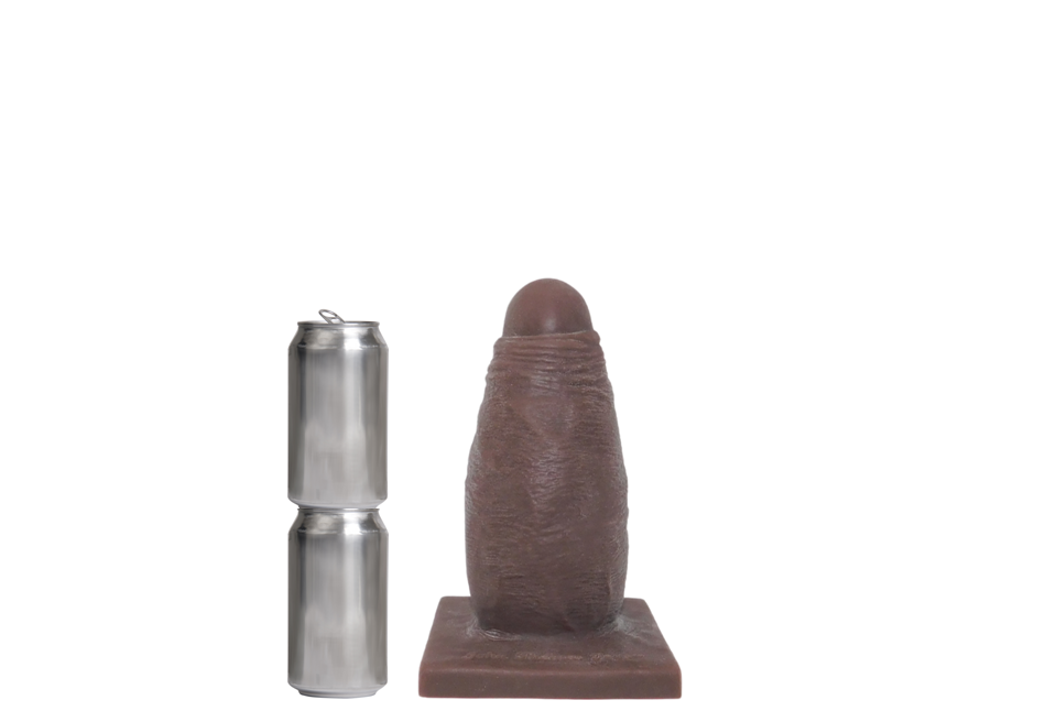 CHUNKSTA Platinum Silicone Stretcher Dildo - CLEARANCE
