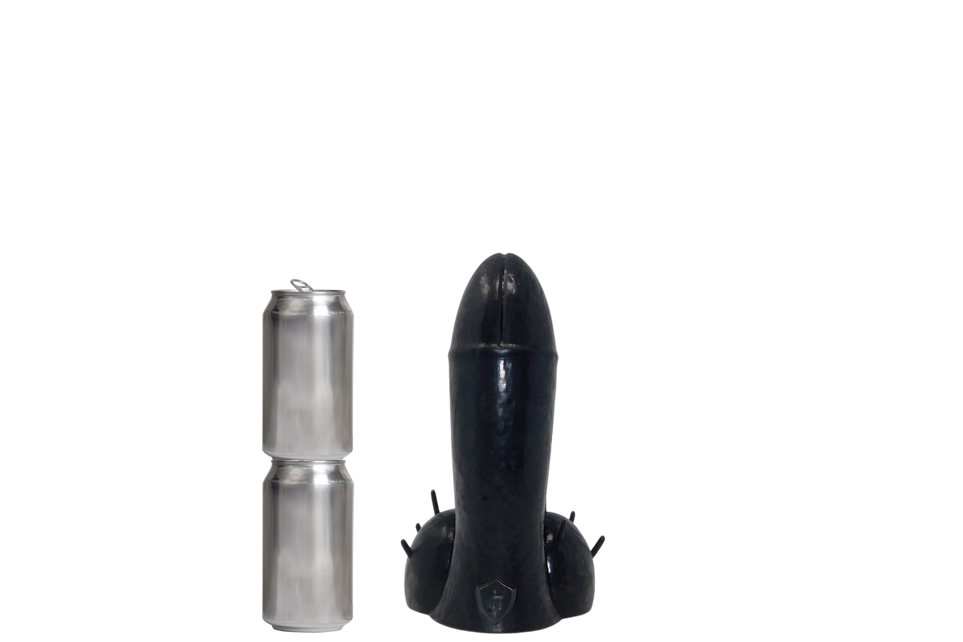 CARTOON WILLY Platinum Silicone Dildo