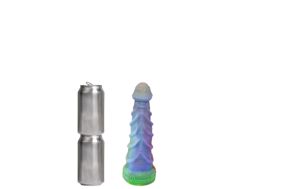BEASTLI (Nebula) Platinum Silicone Dildo
