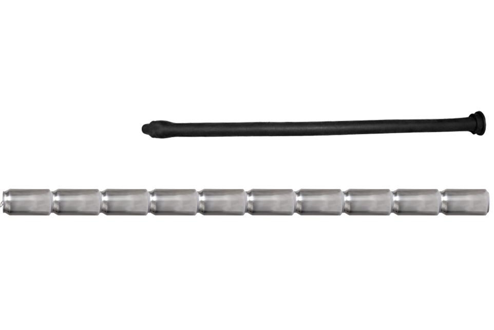 COLON SNAKE Depth Training Platinum Silicone Dildo