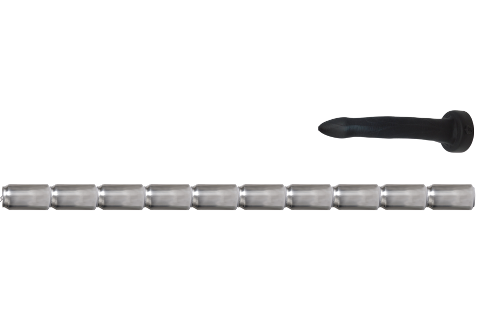 HENRY Depth Training Platinum Silicone Dildo