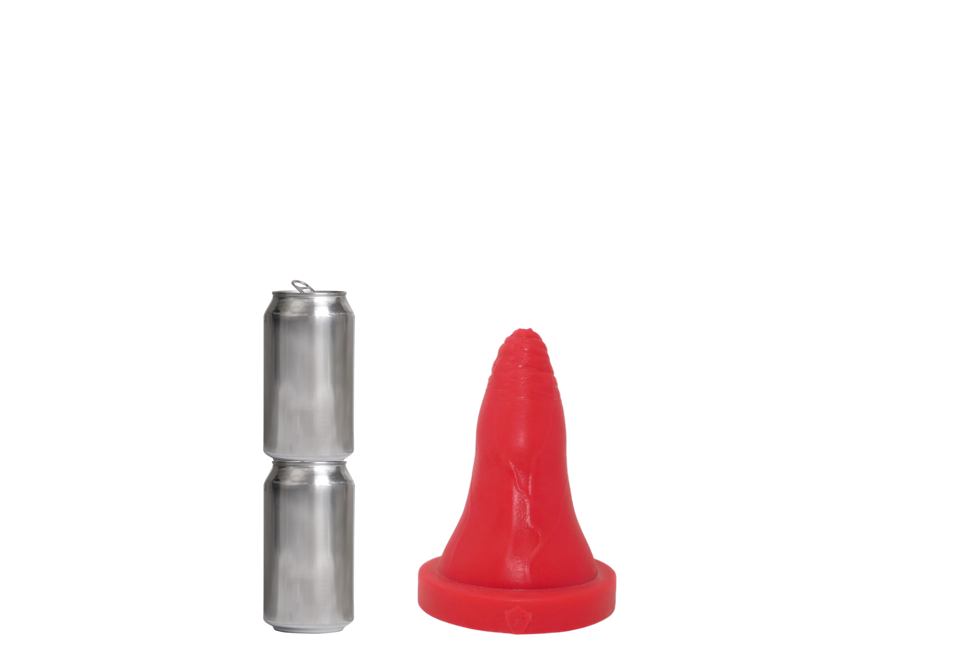 STONKER Platinum Silicone Stretcher Dildo