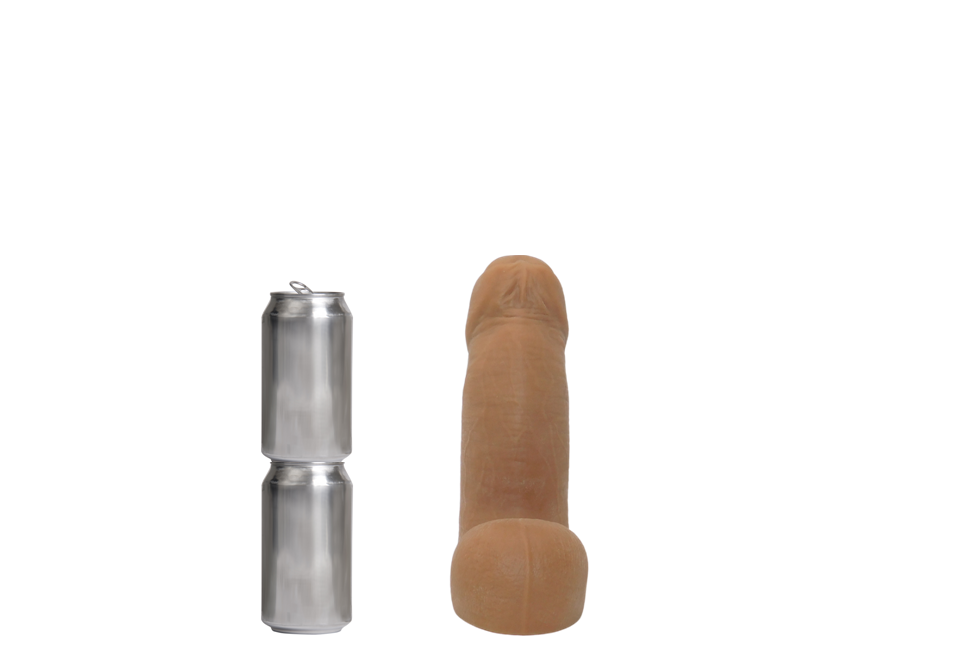 JOHN'S TACKLE Platinum Silicone Dildo