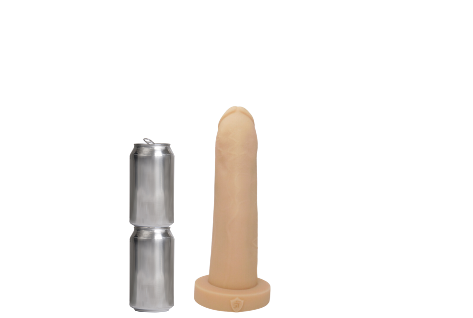 INMATE Platinum Silicone Dildo