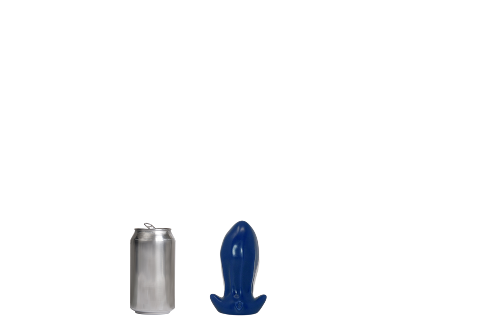 PULLED LUMP Platinum Silicone Dildo