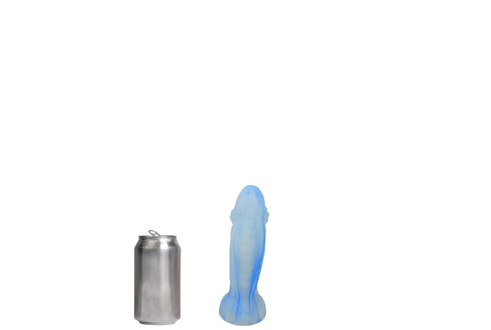 SPOCK'S COCK Platinum Silicone Dildo