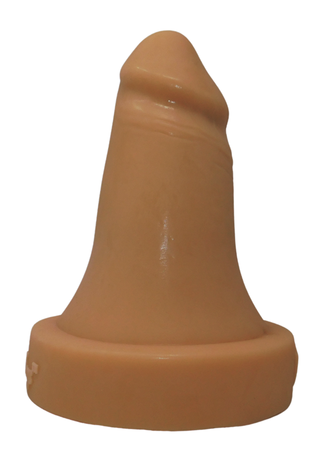 BOB'S BUILDER Platinum Silicone Dildo