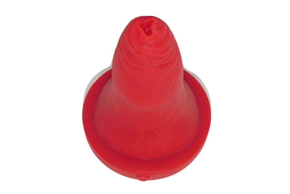 STONKER Platinum Silicone Stretcher Dildo