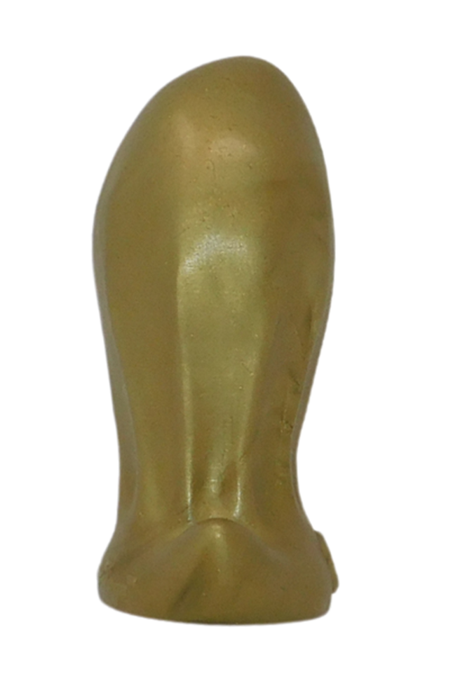 PULLED LUMP Platinum Silicone Dildo - CLEARANCE