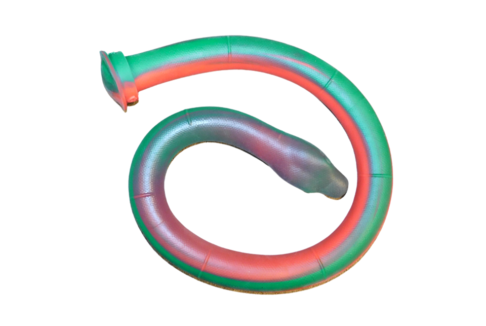 COLON SNAKE Depth Training Platinum Silicone Dildo