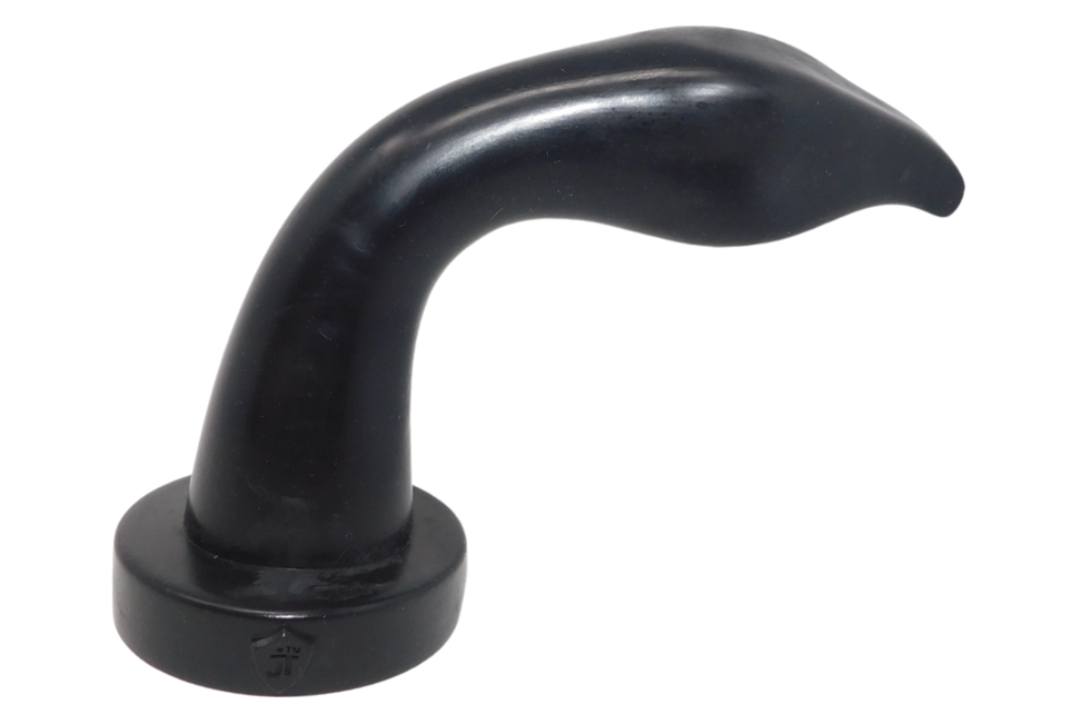 GOOSE NECK Platinum Silicone Dildo