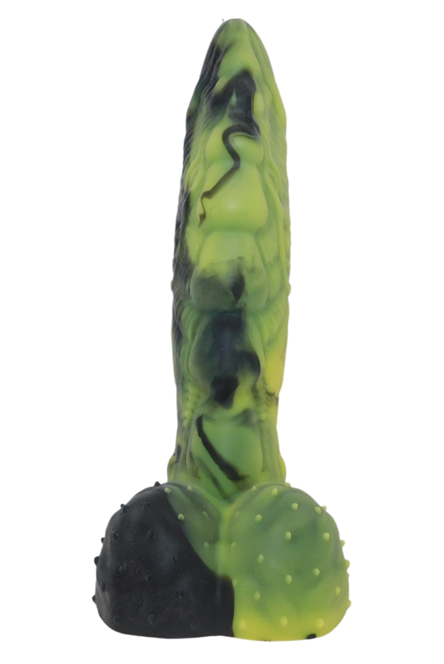 ORIGINAL DRAGONS COCK Platinum Silicone Dildo