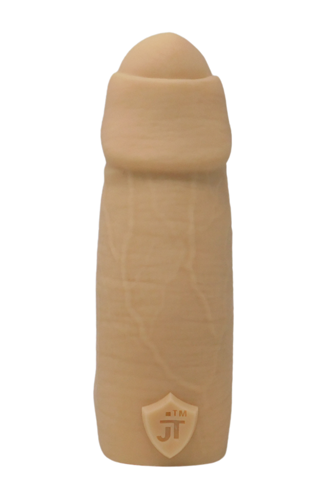 JOHN'S TACKLE Platinum Silicone Dildo