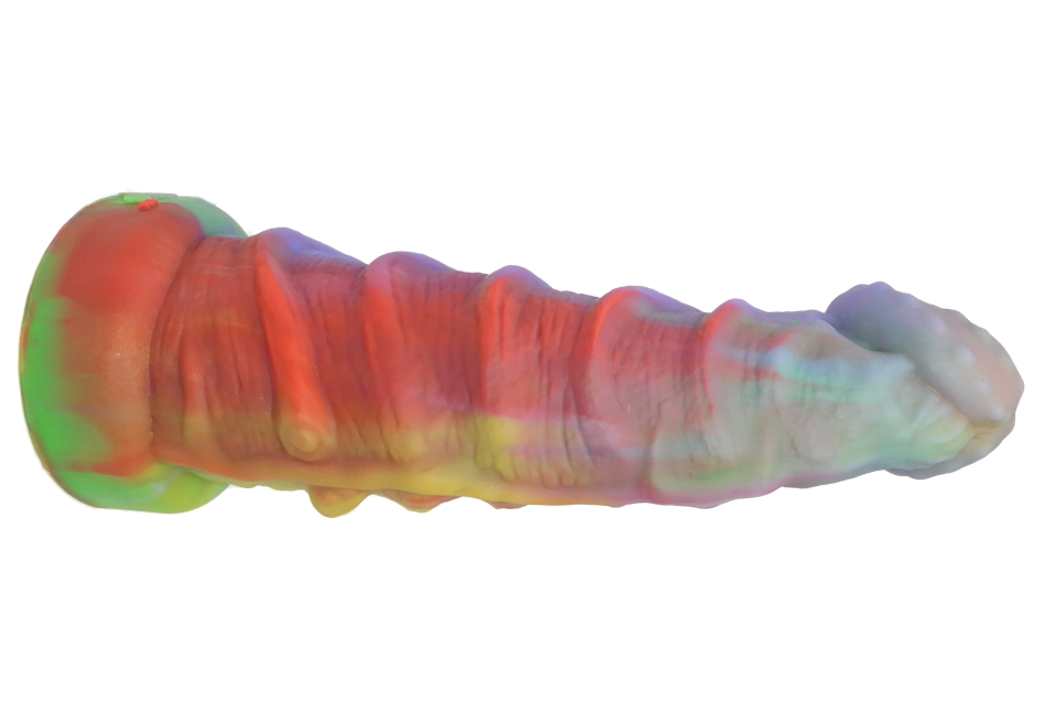 BEASTLI (Nebula) Platinum Silicone Dildo