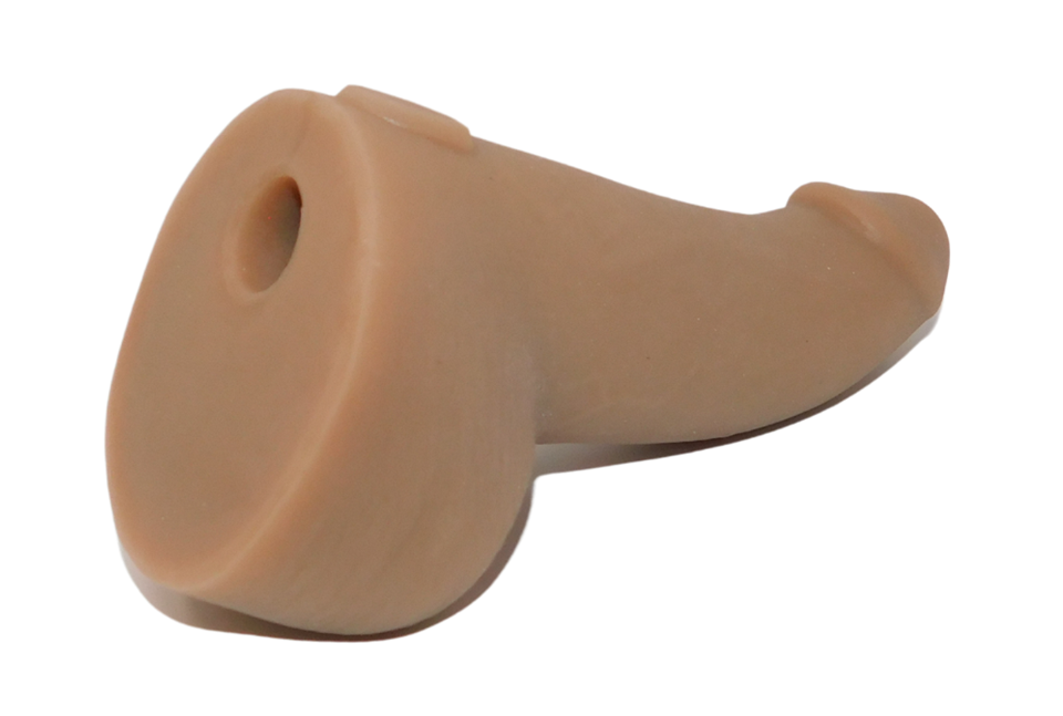 LORD AND MASTER Platinum Silicone Dildo - CLEARANCE