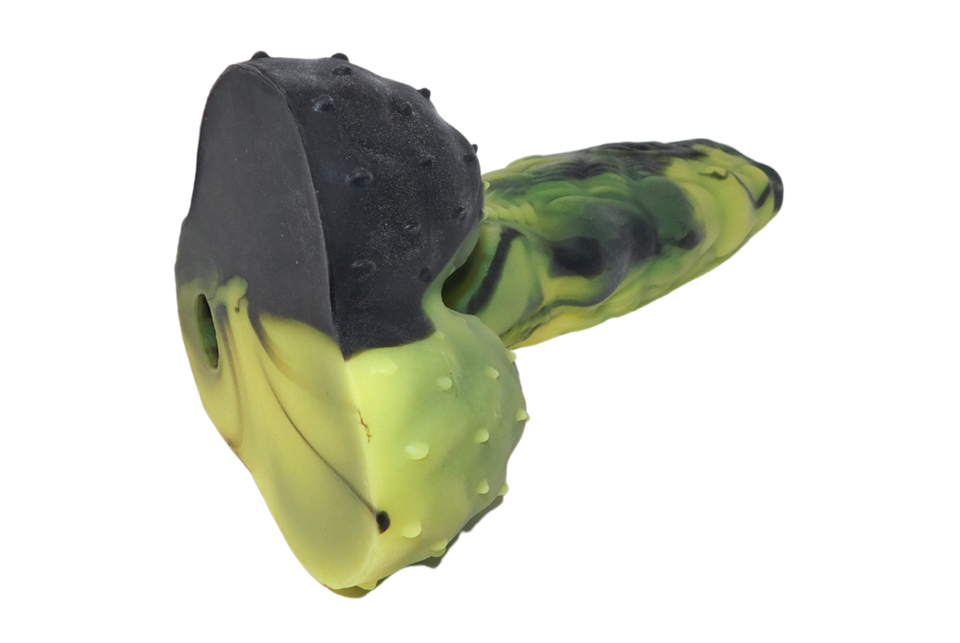 ORIGINAL DRAGONS COCK Platinum Silicone Dildo