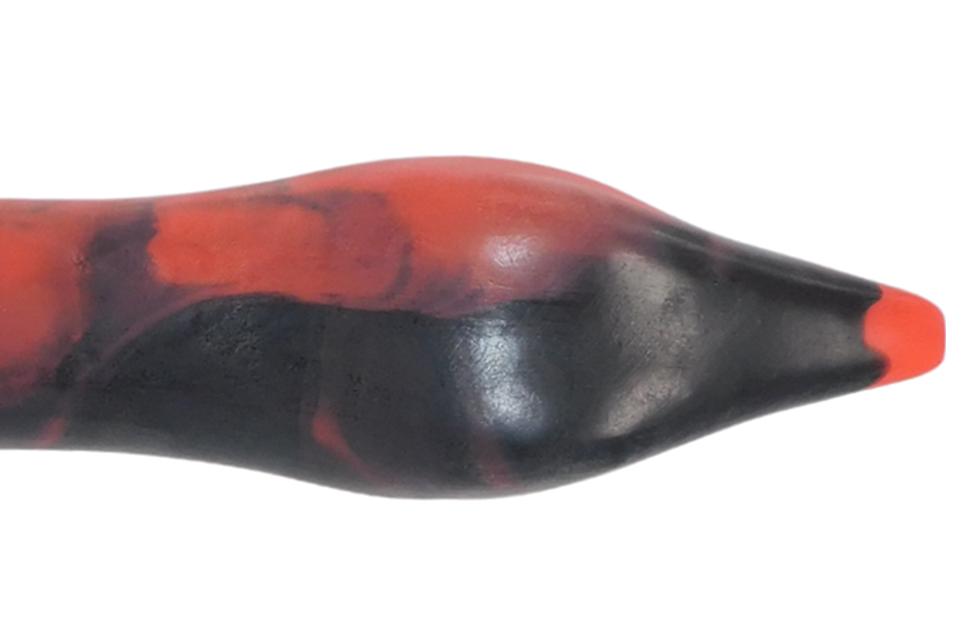 GOOSE NECK Platinum Silicone Dildo