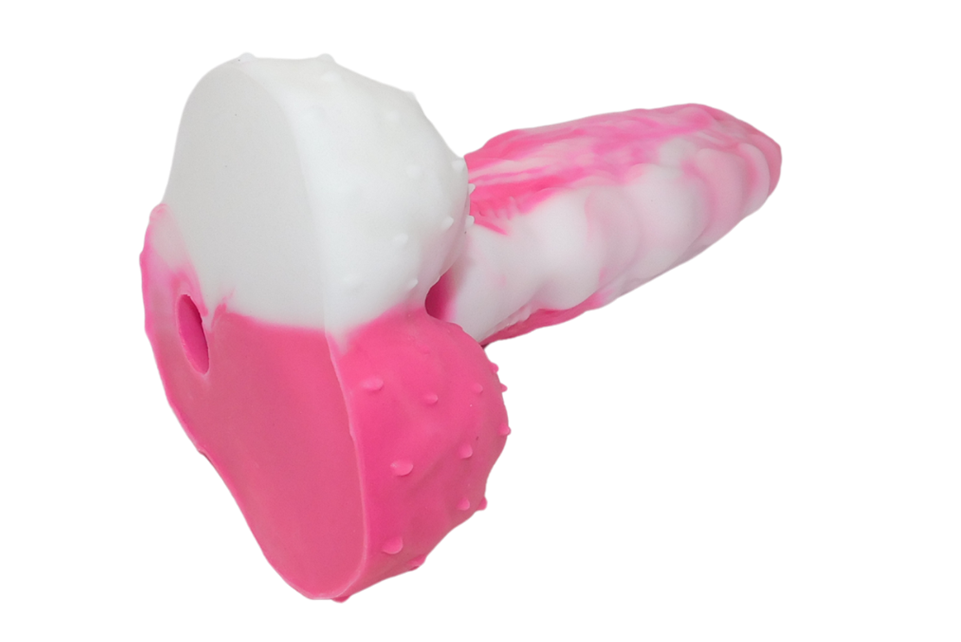 ORIGINAL DRAGONS COCK Platinum Silicone Dildo