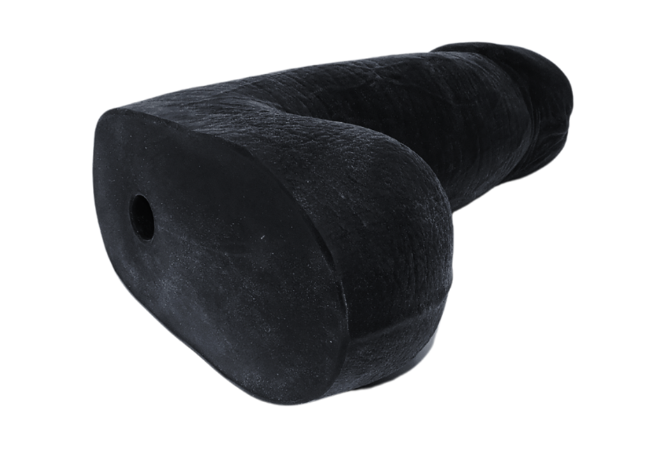 JOHN'S TACKLE Platinum Silicone Dildo