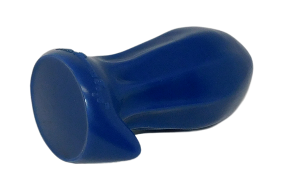 PULLED LUMP Platinum Silicone Dildo