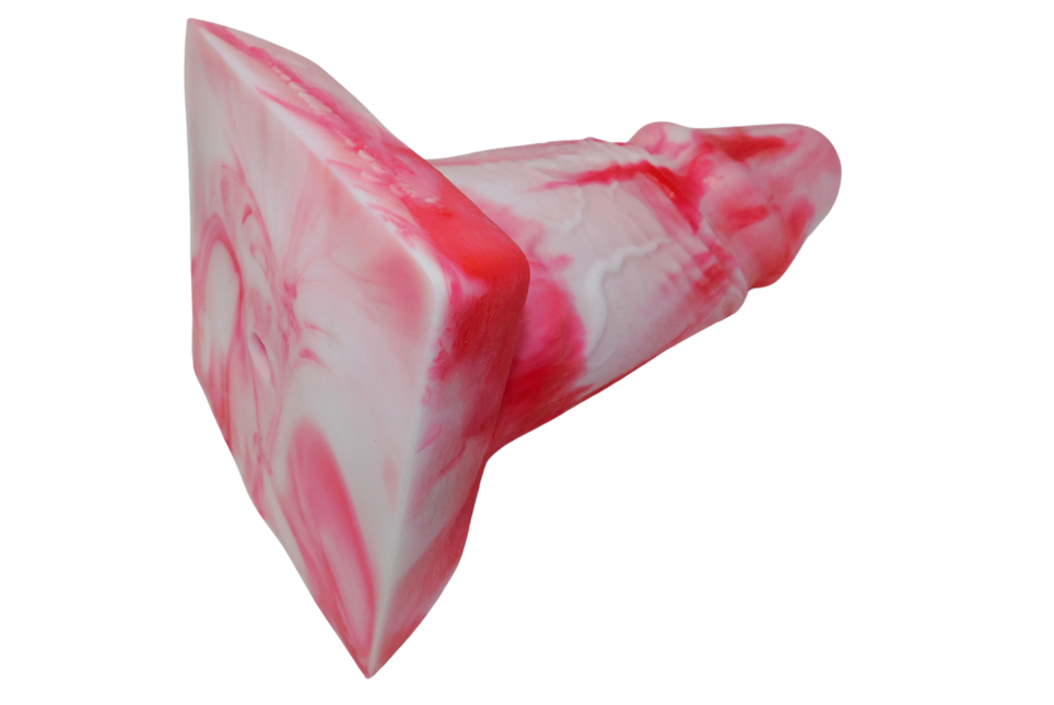 THE WHOPPER Platinum Silicone Dildo