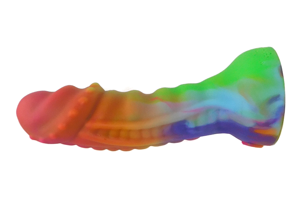 SPOCK'S COCK Platinum Silicone Dildo