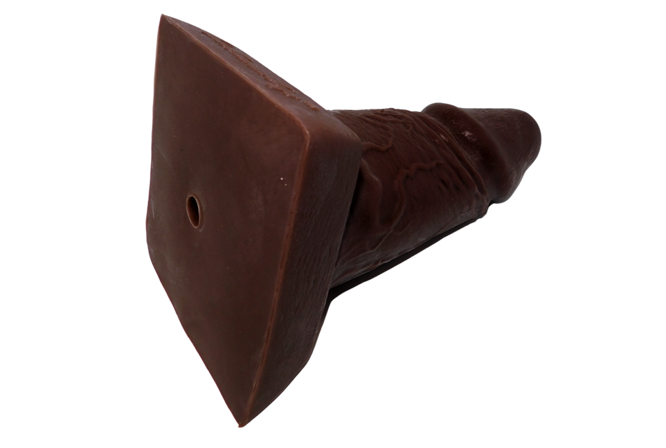 THE WHOPPER Platinum Silicone Dildo