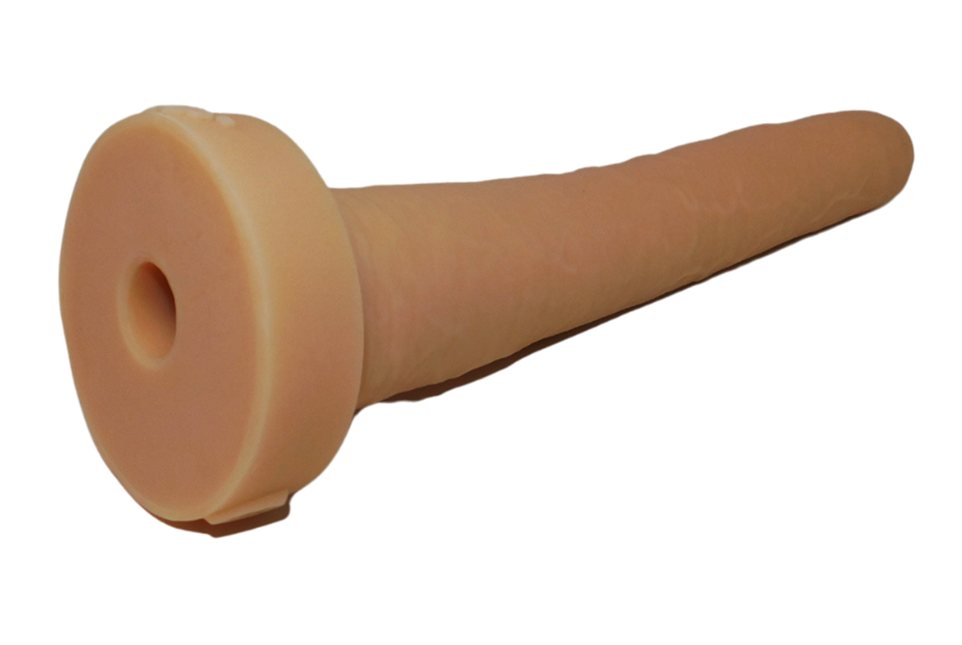 MR FROBISHER Depth Training Platinum Silicone Dildo