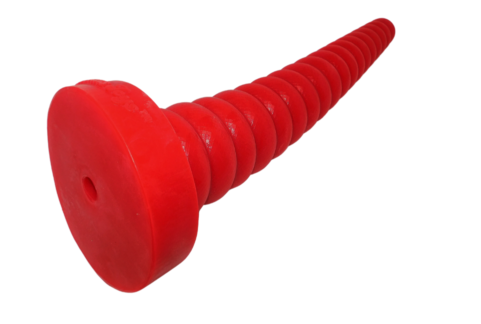 ELYSIUM Platinum Silicone Depth Trainer Red and Blue