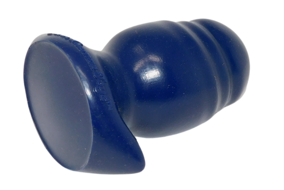 MAX Platinum Silicone Butt Plug BLUE