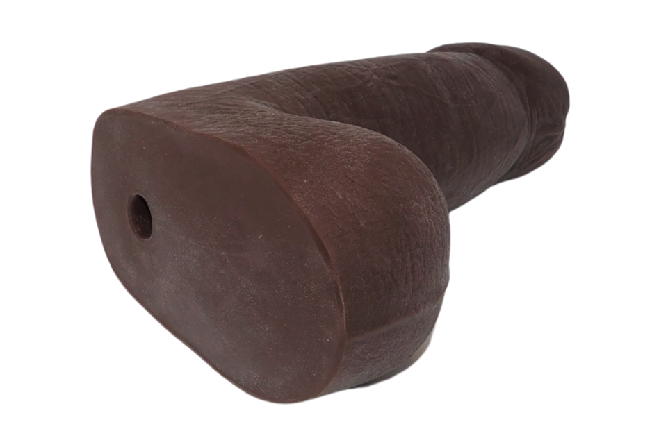 JOHN'S TACKLE Platinum Silicone Dildo