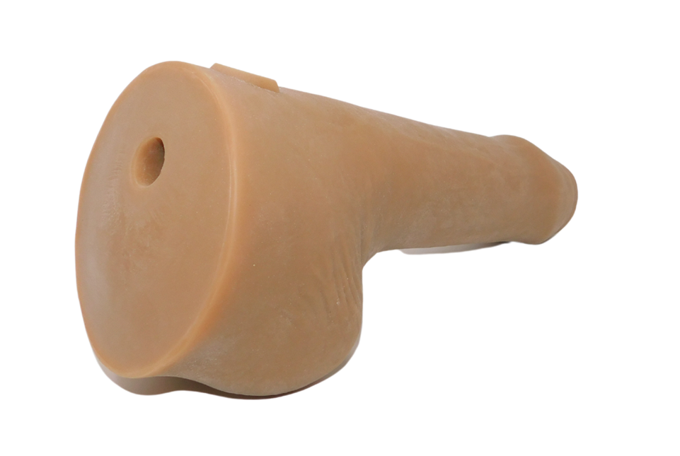 TIMOTHY Platinum Silicone Dildo - CLEARANCE