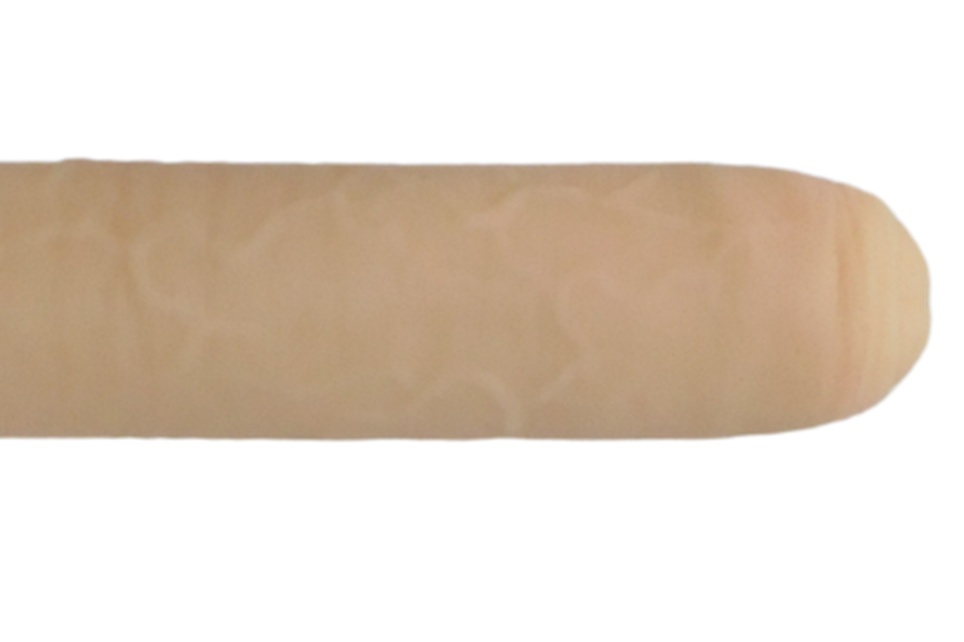 MR FROBISHER Depth Training Platinum Silicone Dildo