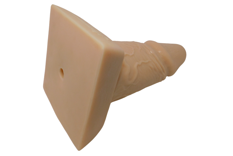 THE WHOPPER Platinum Silicone Dildo